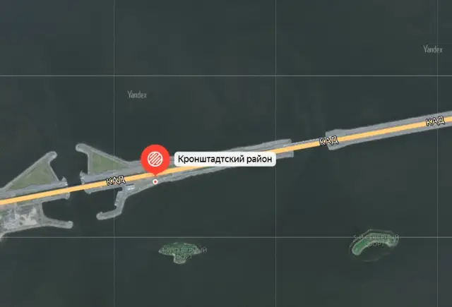 Финский залив. Дамба, северная
